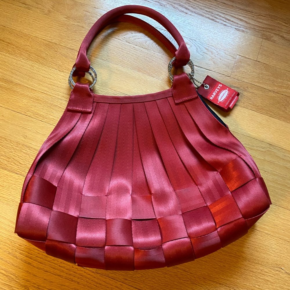 Harveys Seatbelt bag large Stella purse handbag in Red